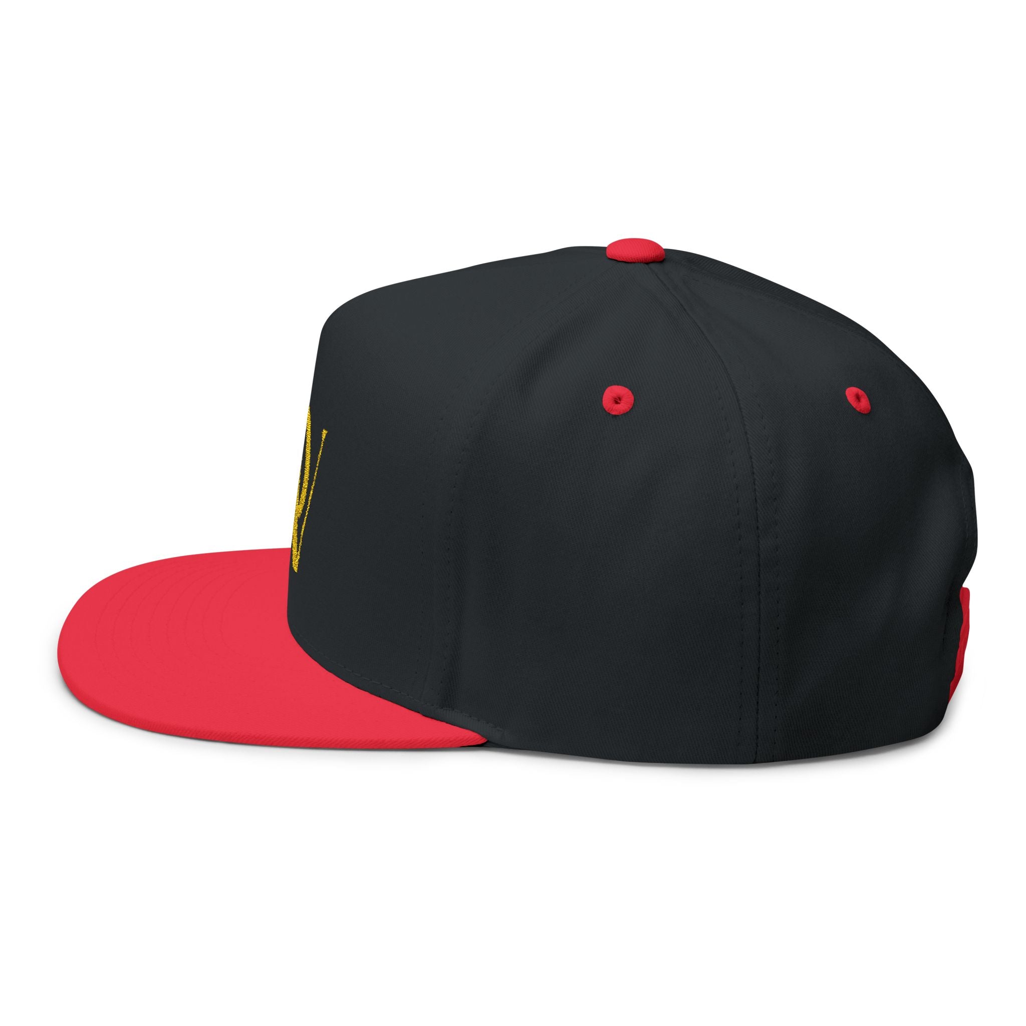 Dam Vlogs Embroider Cap (Yellow Logo)