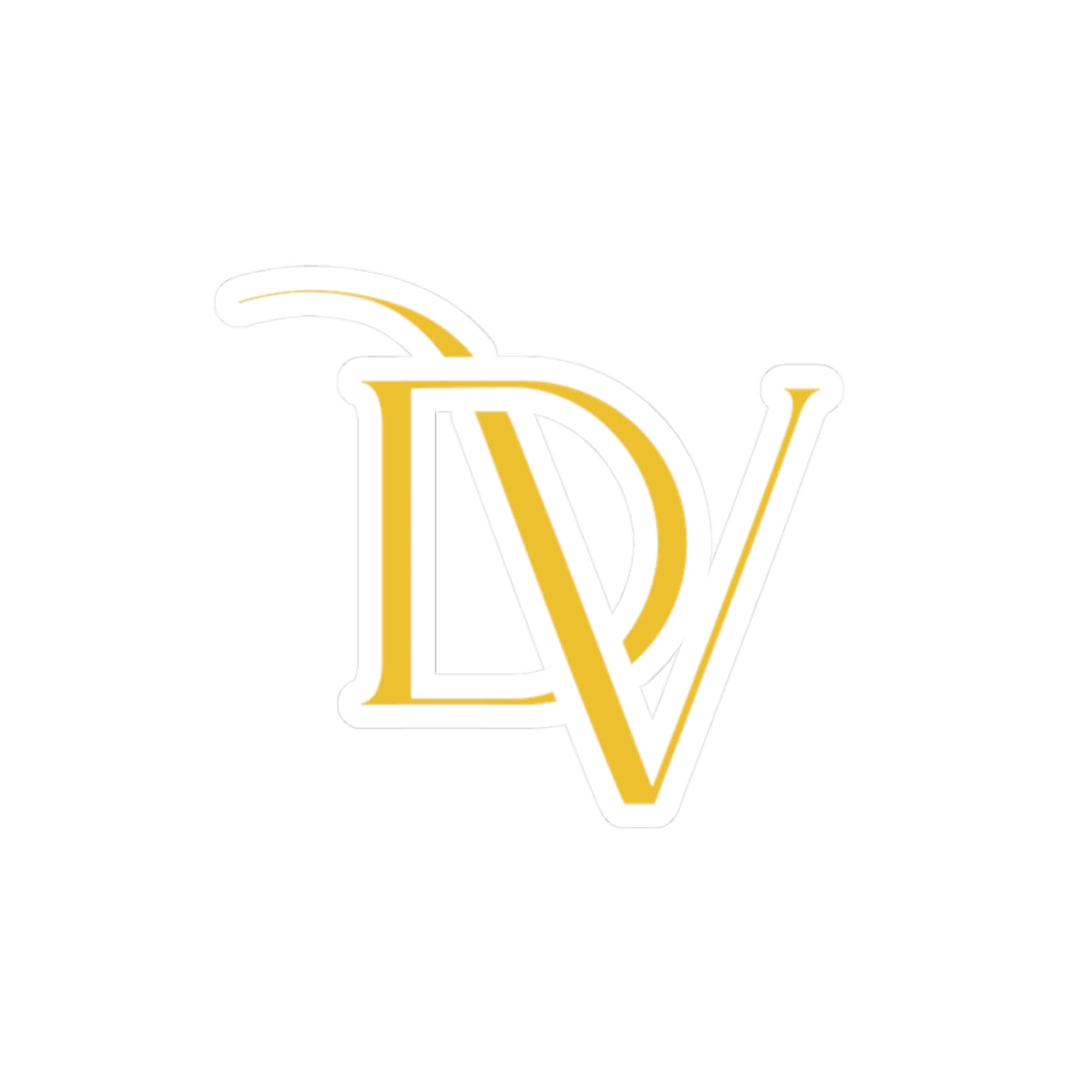 Dam Vlogs Sticker (Yellow)