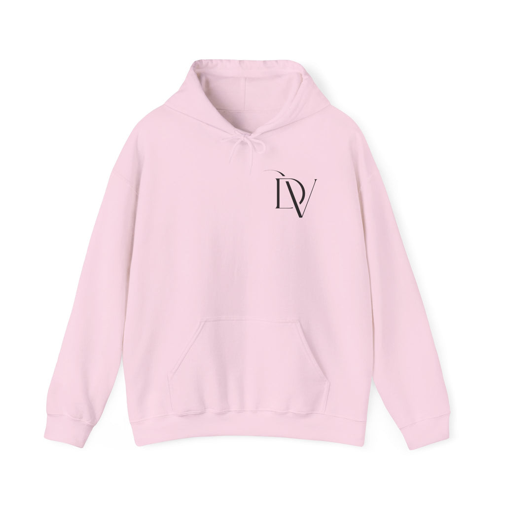 Dam Vlogs Back Logo Hoodie (Non-Embroidered)