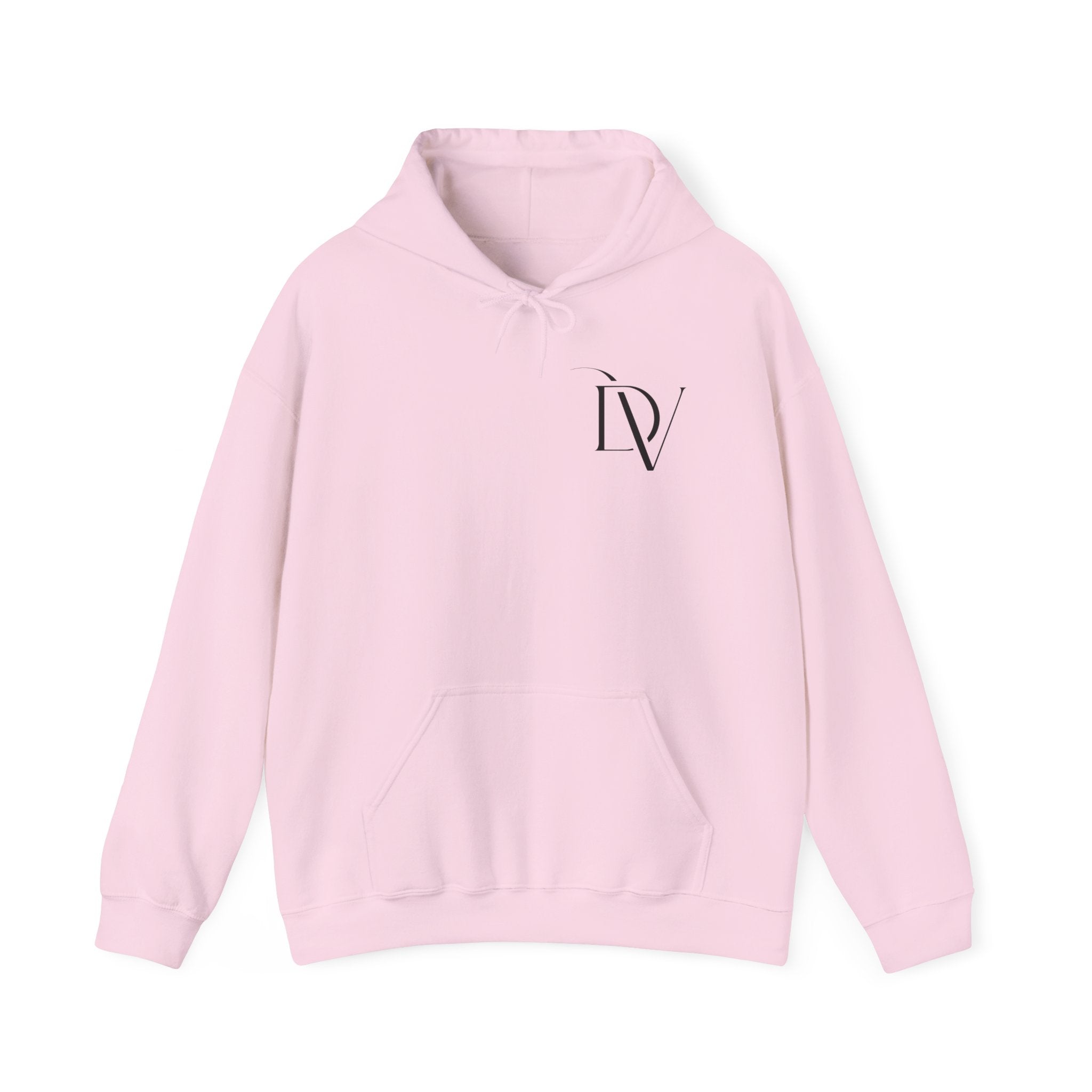 Dam Vlogs Back Logo Hoodie (Non-Embroidered)