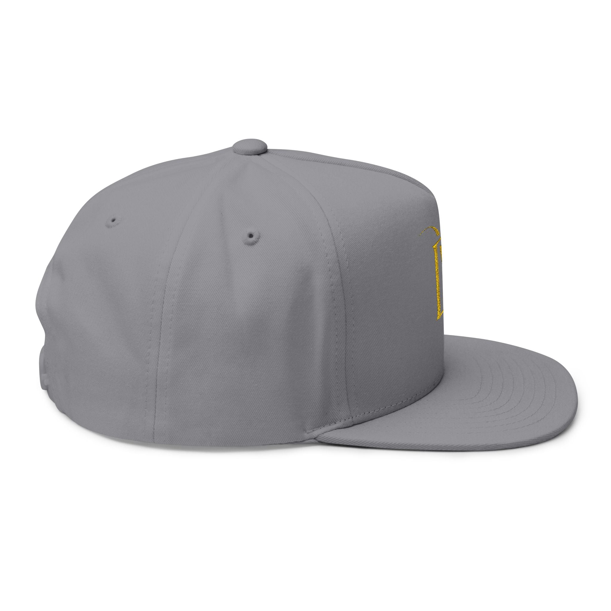 Dam Vlogs Embroider Cap (Yellow Logo)
