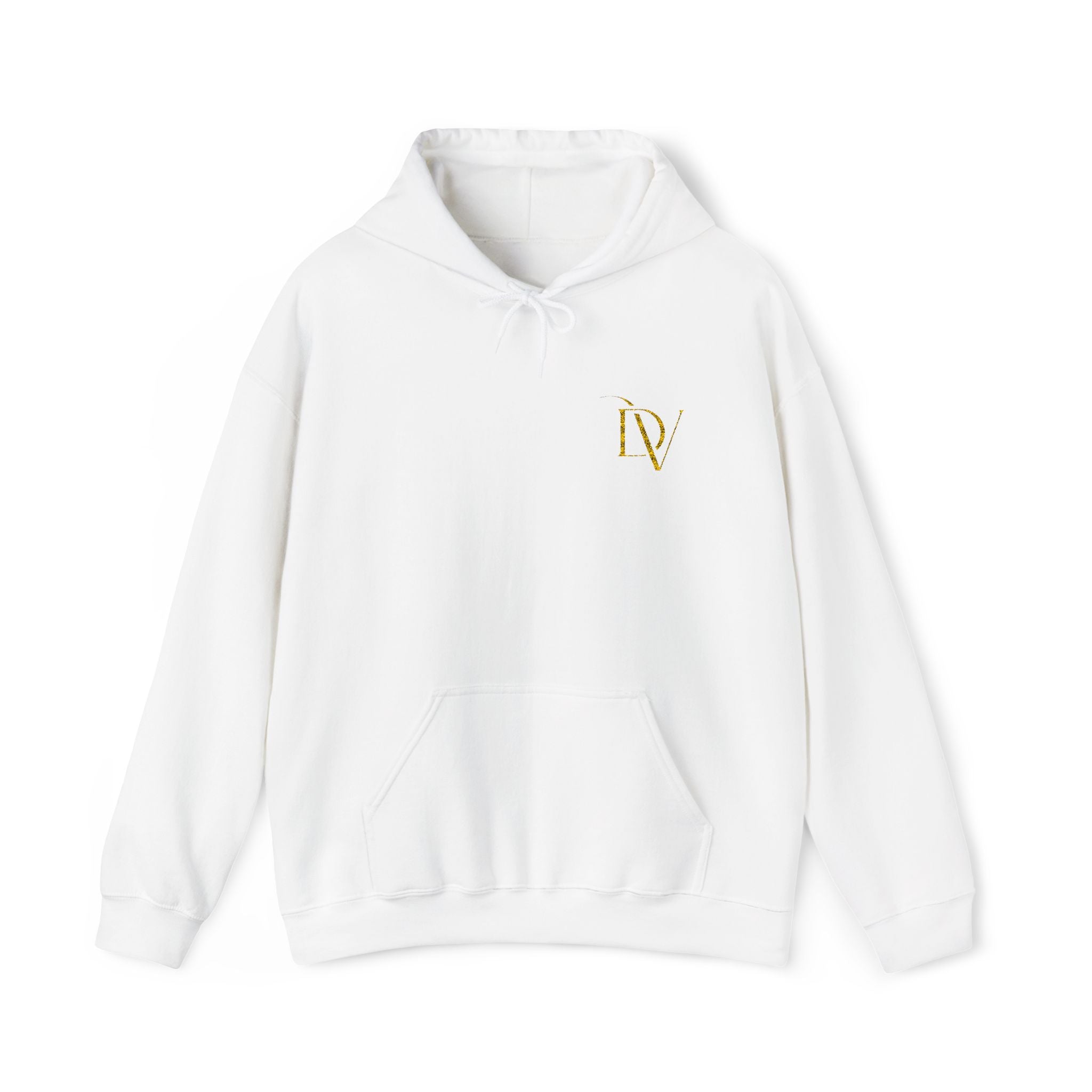 Embroidered Dam Vlogs Logo Hoodie