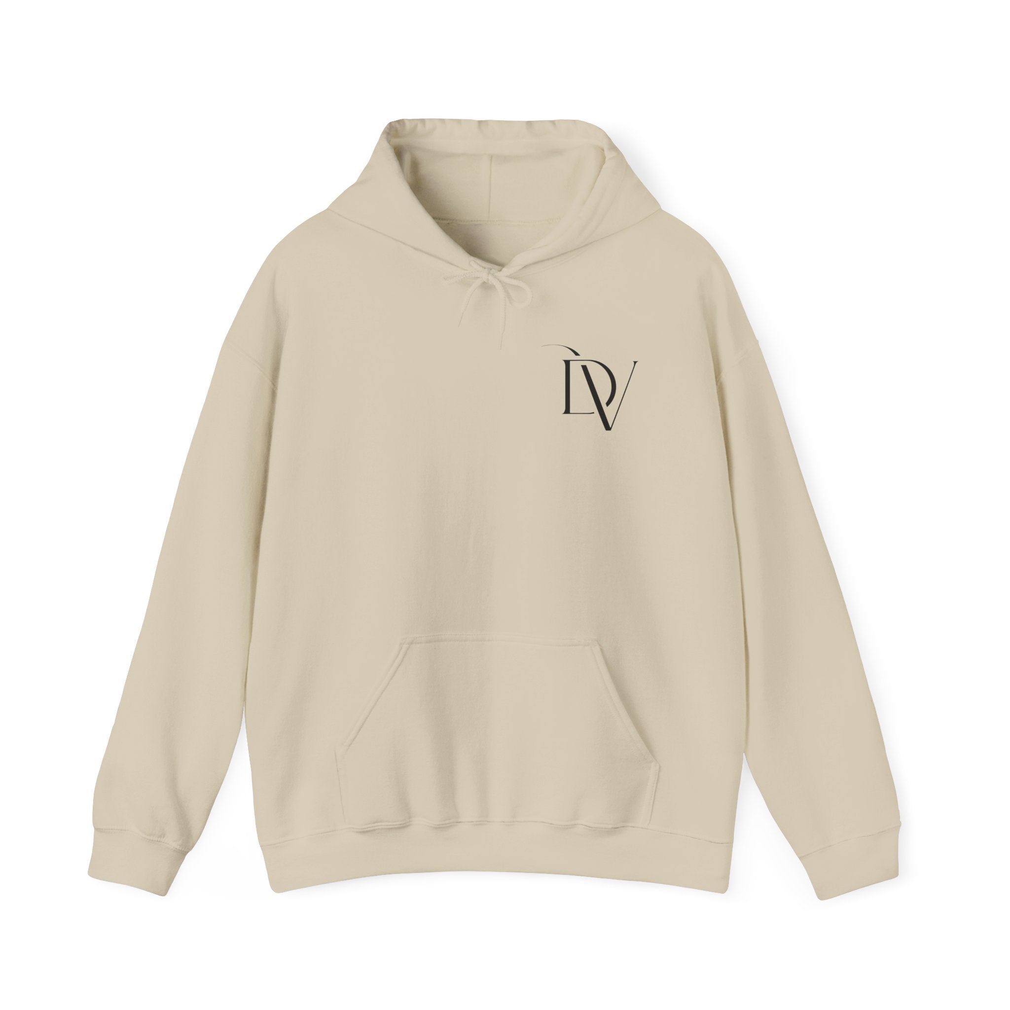 Dam Vlogs Back Logo Hoodie (Non-Embroidered)