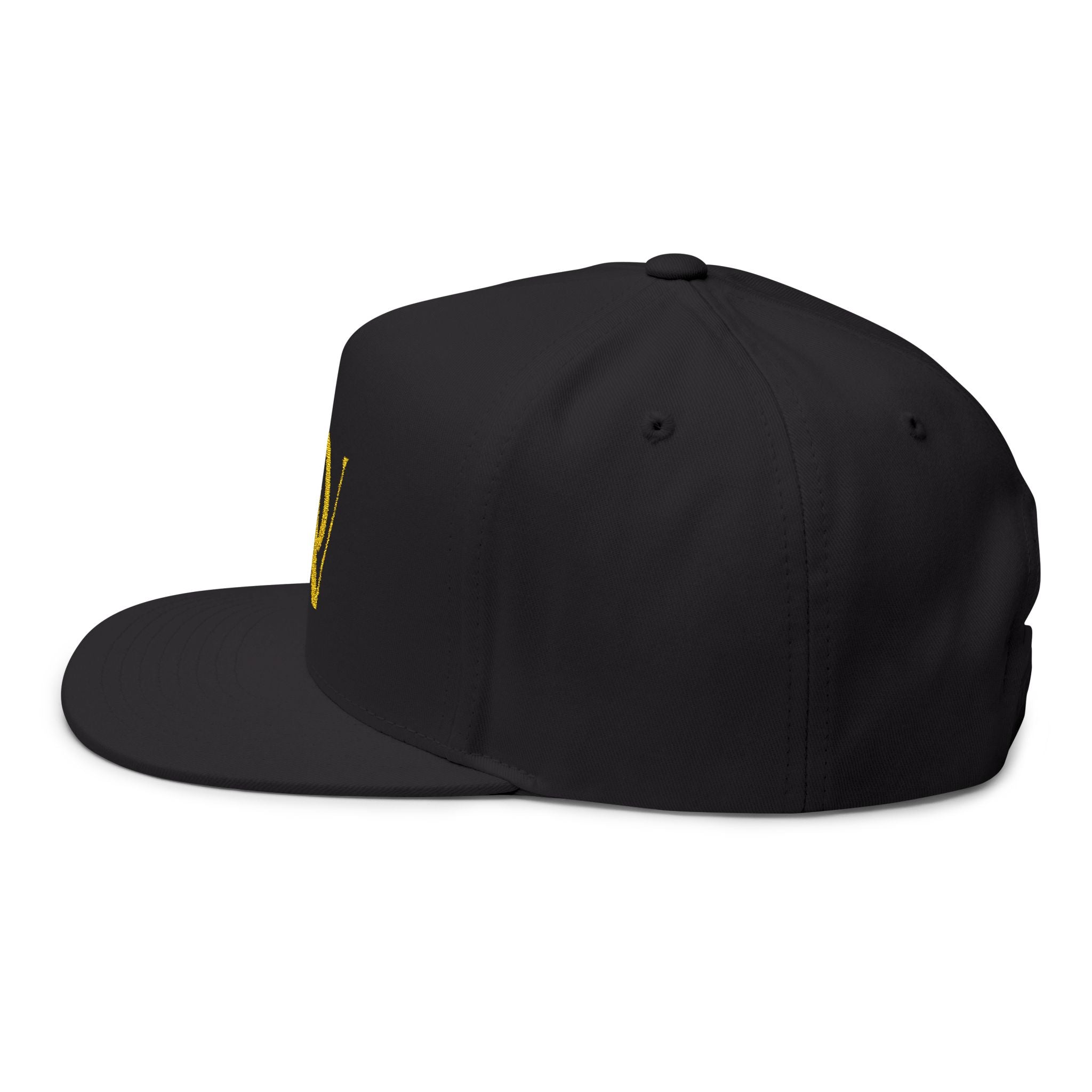 Dam Vlogs Embroider Cap (Yellow Logo)