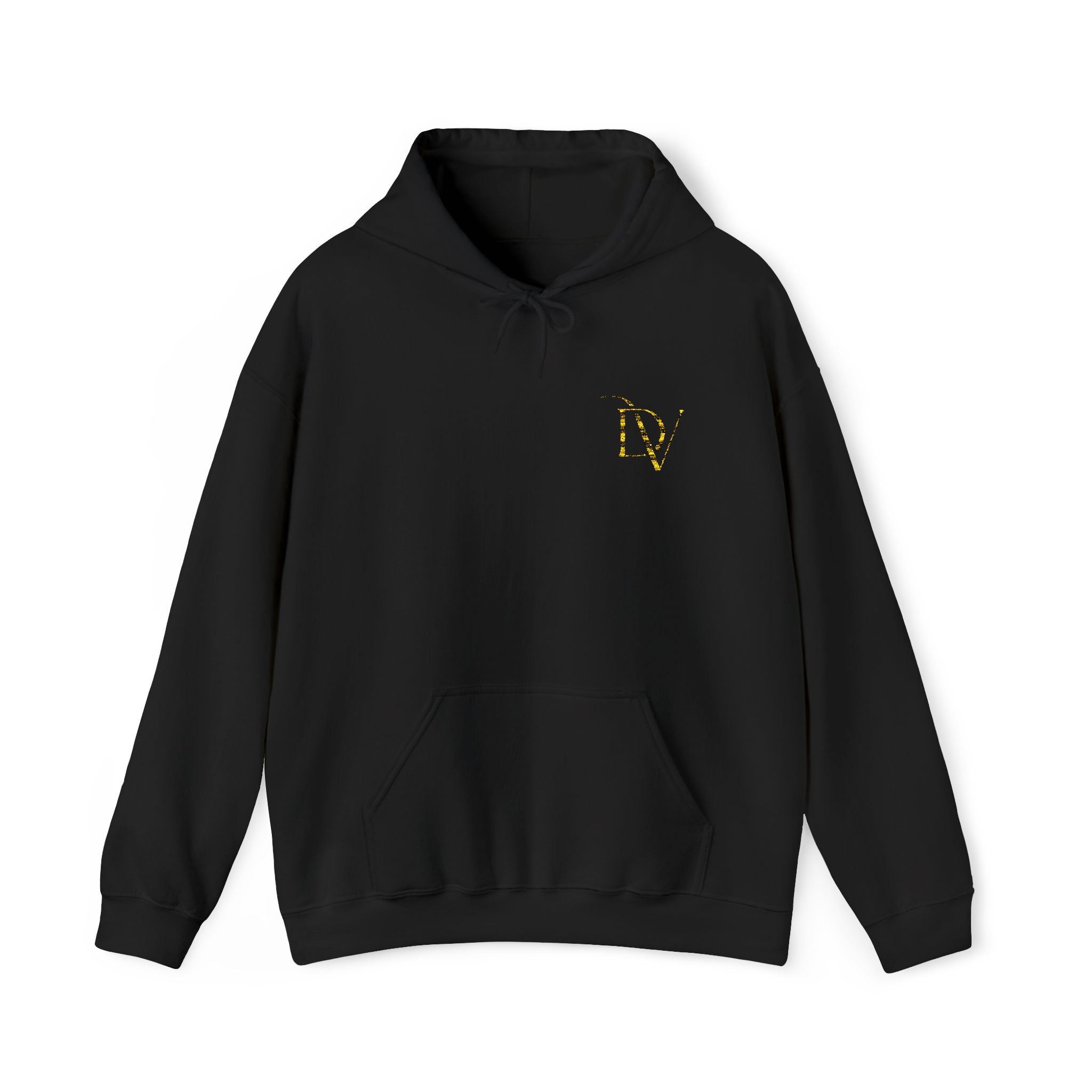 Embroidered Dam Vlogs Logo Hoodie