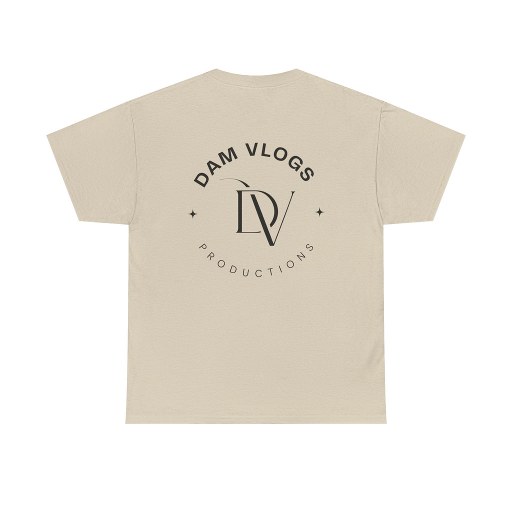 Dam Vlogs Heavy Cotton Tee (Multiple Colors)